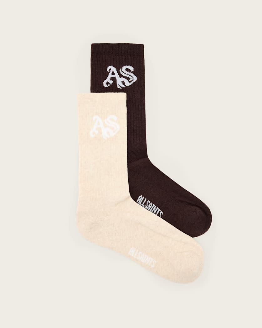 Allsaints Gothic 2 Pack Socks by ALLSAINTS