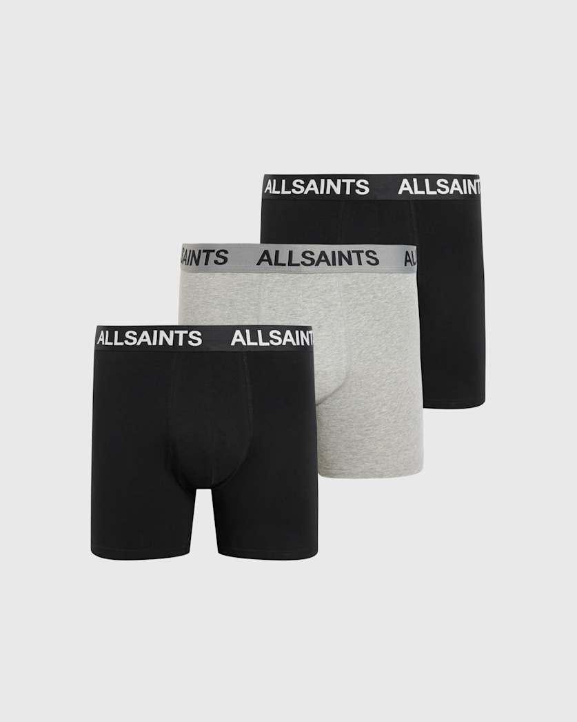 Allsaints Logo Boxer Briefs 3 Pack by ALLSAINTS