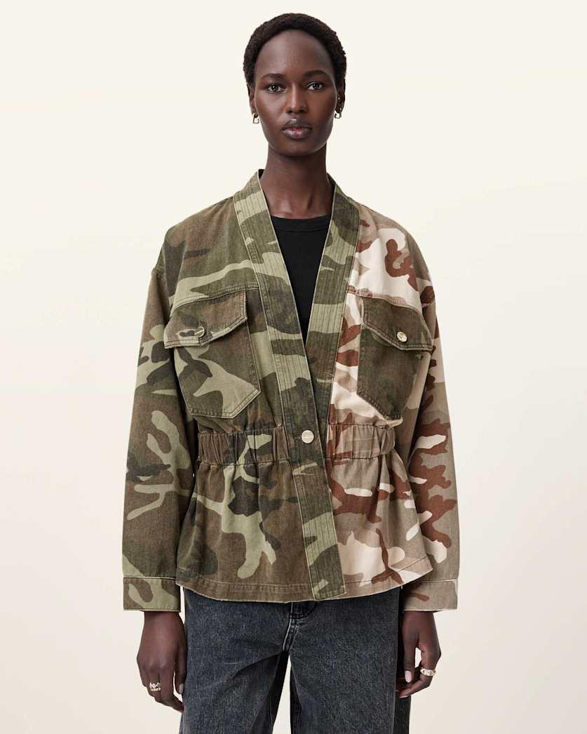 Amelia Camouflage Jacket by ALLSAINTS
