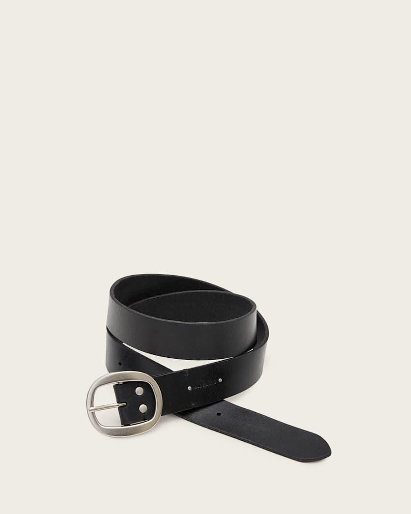 Anders Leather Embossed Belt by ALLSAINTS