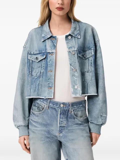 Anders Terry Illusion crop jacket by ALLSAINTS