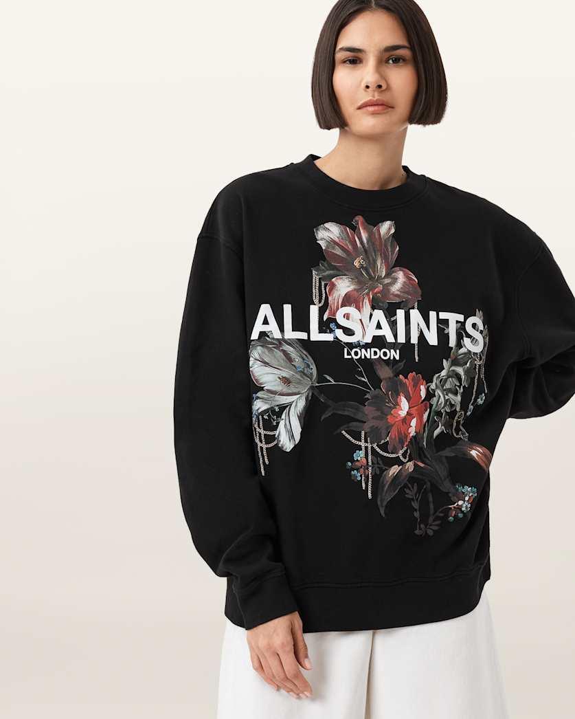 Ania Etta Oversized Sweatshirt by ALLSAINTS