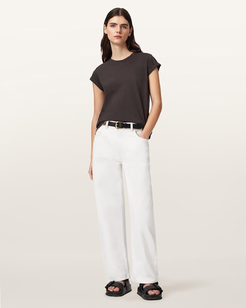 Anna Crew Neck Short Sleeve T-Shirt by ALLSAINTS