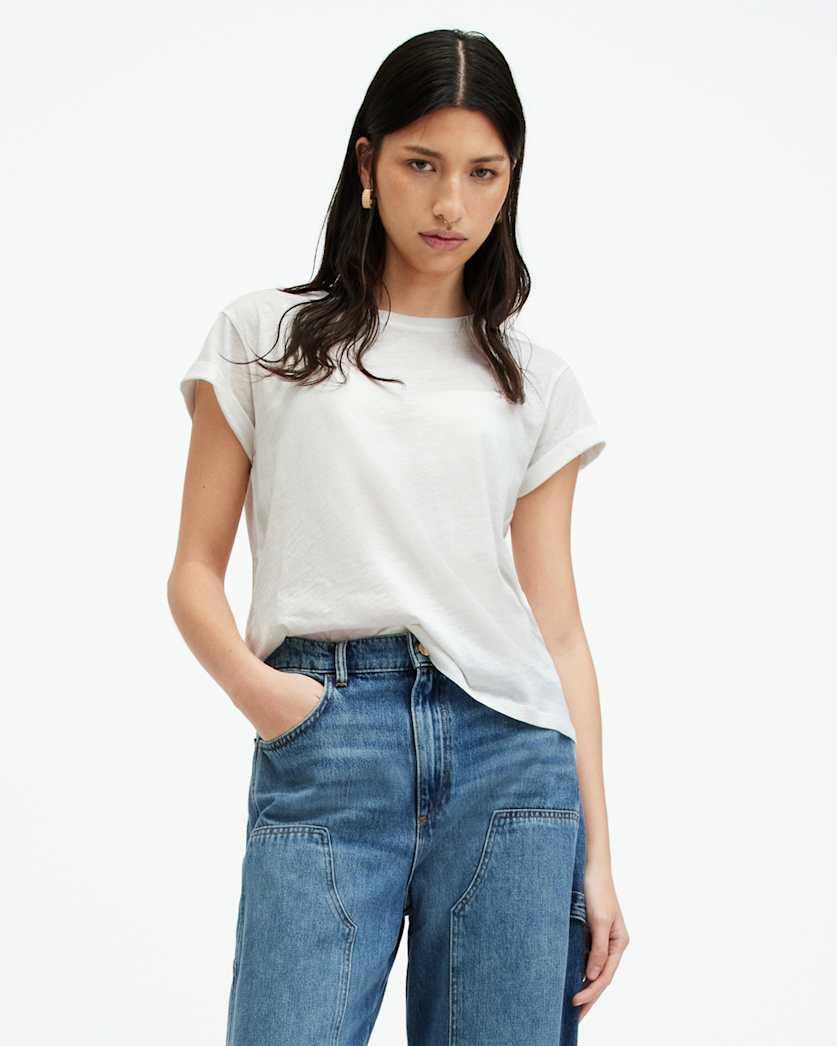 Anna Crew Neck Short Sleeve T-Shirt by ALLSAINTS