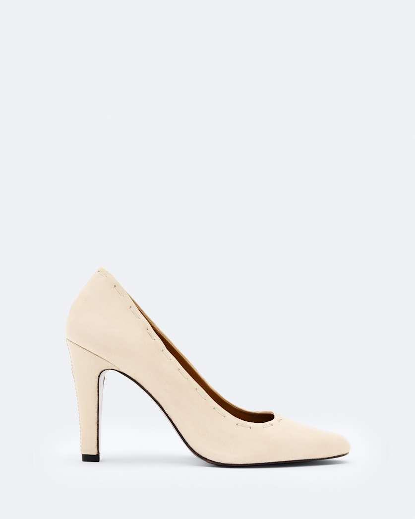 Anna Hand-Stitch Almond-Toe Court Shoe by ALLSAINTS