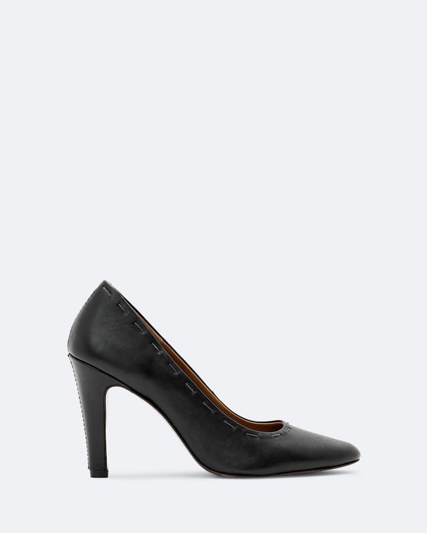 Anna Hand-Stitch Leather Court Shoes by ALLSAINTS