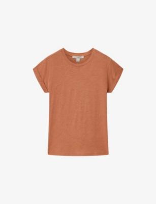 Anna relaxed-fit short-sleeve cotton T-shirt by ALLSAINTS