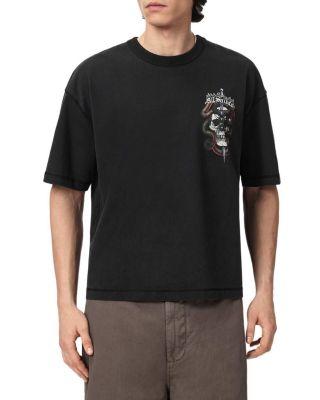 Araknid Graphic Crewneck T-Shirt by ALLSAINTS