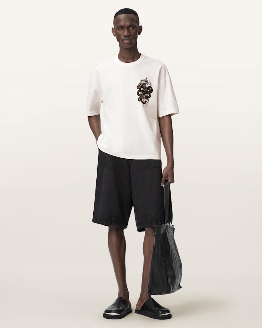 Araknid Short Sleeve Boxy Graphic T-Shirt by ALLSAINTS