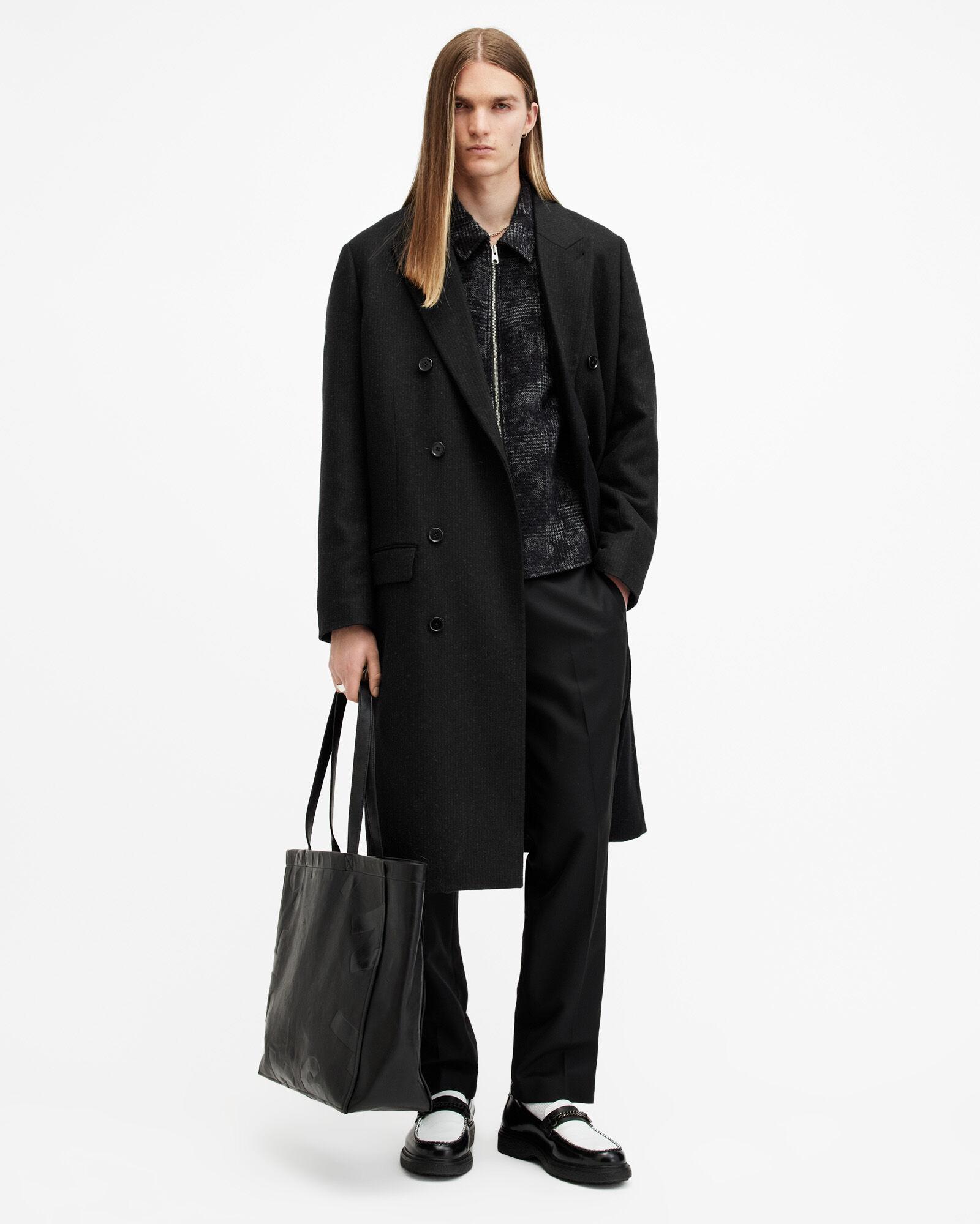 Arcade Wool Blend Relaxed Fit Coat by ALLSAINTS