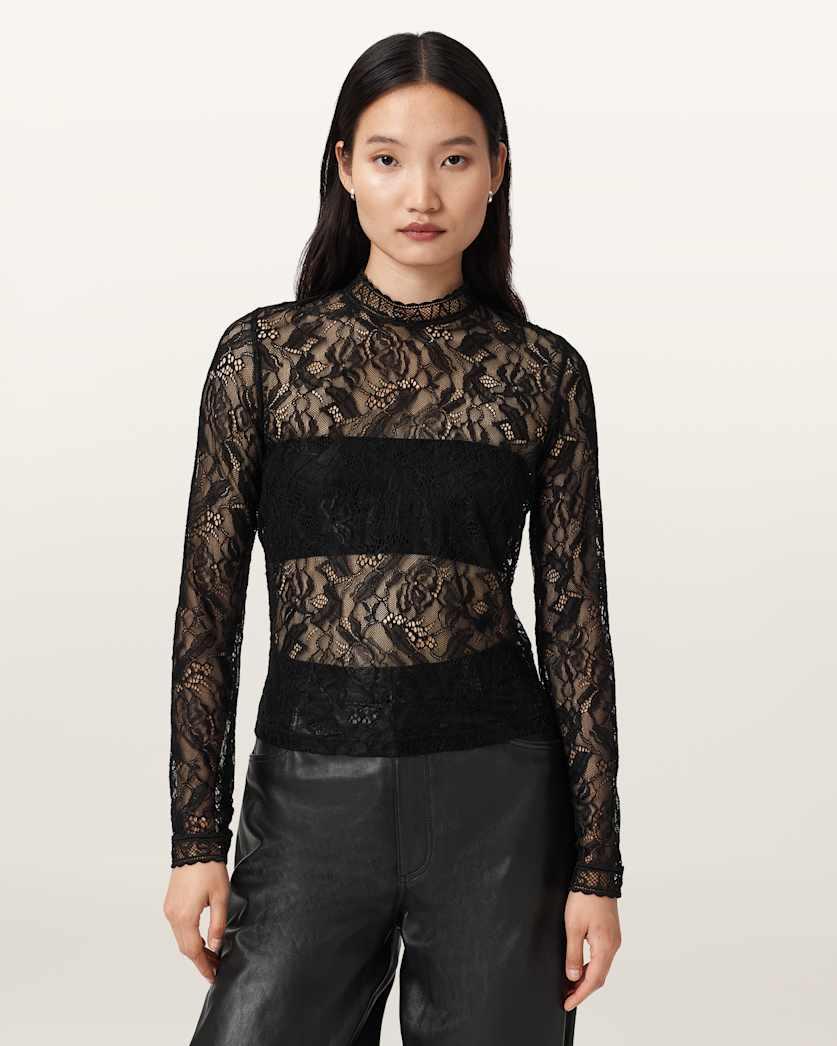 Aria Lace Top by ALLSAINTS