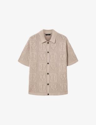 Arktx Open-Knit Cotton Shirt by ALLSAINTS