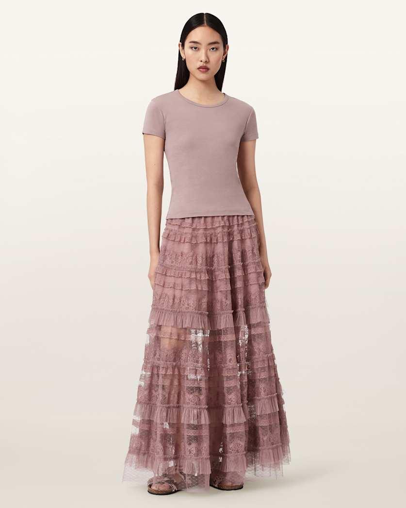 Arlea Tulle Maxi Skirt by ALLSAINTS