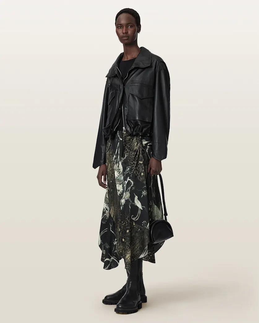 Arleen Panelled Maxi Skirt by ALLSAINTS