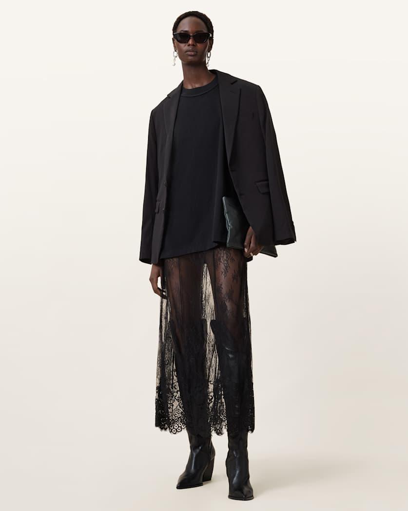 Arran Lace Ankle Length Skirt by ALLSAINTS