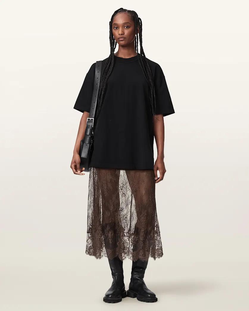 Arran Lace Ankle Length Skirt by ALLSAINTS