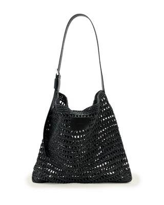 Asha Medium Paper Mesh Shoulder Bag by ALLSAINTS
