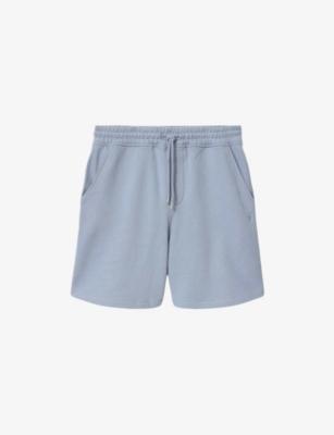 Asher Logo-Embroidered Cotton Sweat Shorts by ALLSAINTS