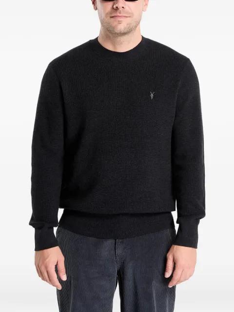 Aspen waffle-knit sweater by ALLSAINTS