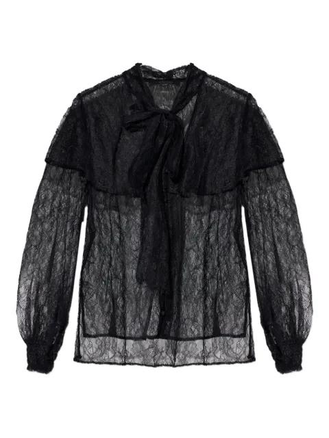 Athena lace tie shirt by ALLSAINTS