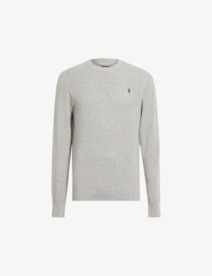 Aubrey Ramskull-embroidered cotton jumper by ALLSAINTS