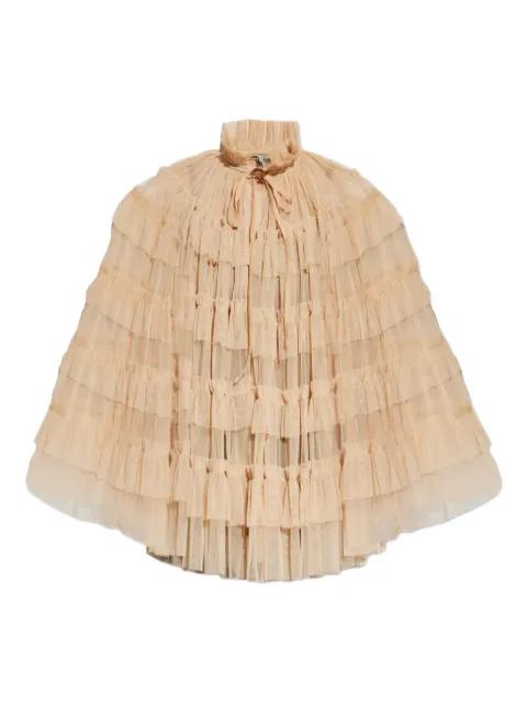 Aude ruffled tie top by ALLSAINTS