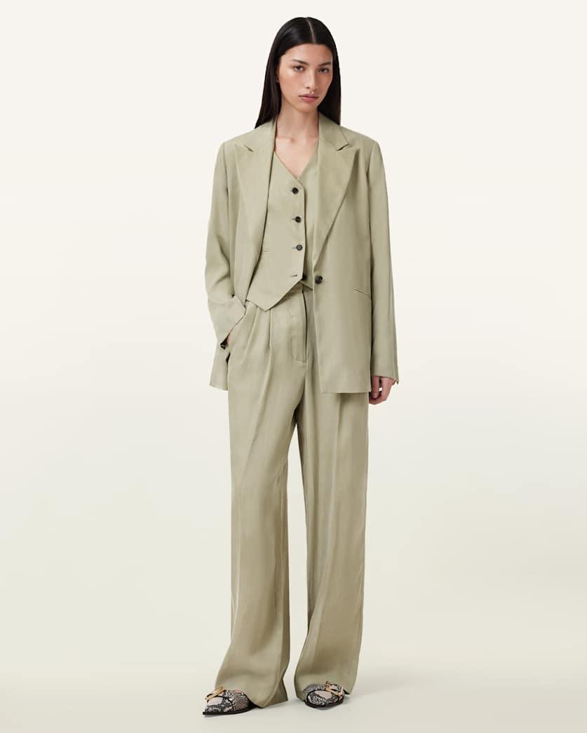 Averie Tencel Wide Leg Trousers by ALLSAINTS