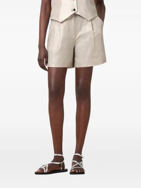 Averie linen shorts by ALLSAINTS