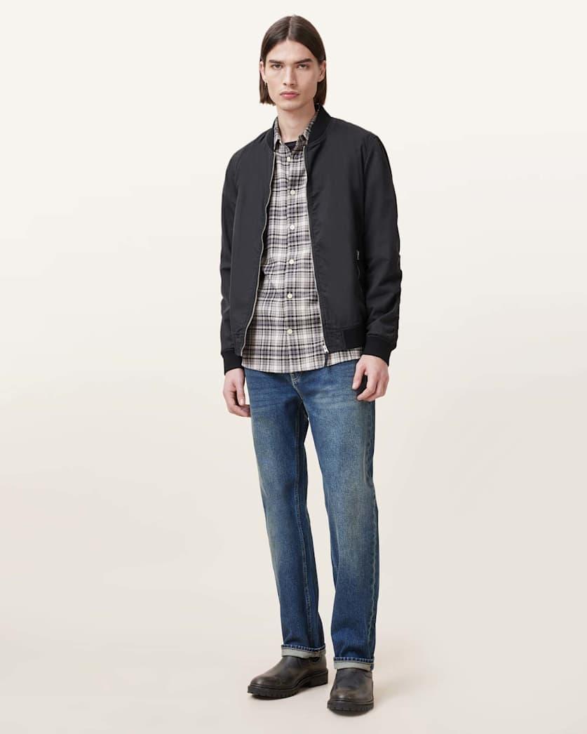 Bassett Ramskull Bomber Jacket by ALLSAINTS