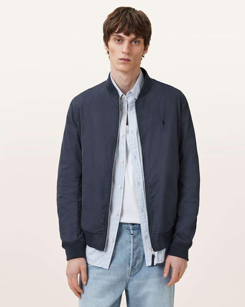 Bassett Ramskull Bomber Jacket by ALLSAINTS