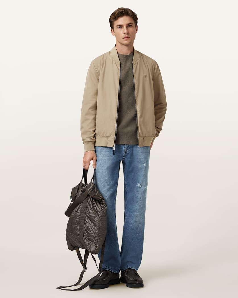 Bassett Reversible Ramskull Bomber Jacket by ALLSAINTS Bassett Reversible Ramskull Bomber Jacket by ALLSAINTS