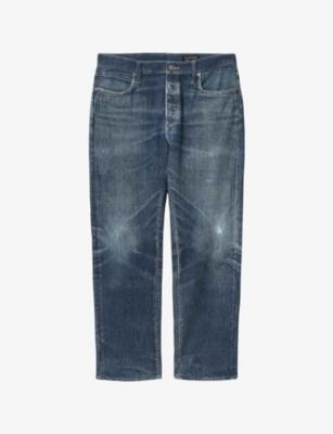 Bead Regular-Fit Straight-Leg Jeans by ALLSAINTS