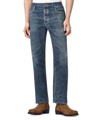 Bead Straight Fit Jeans in Illusion Indigo by ALLSAINTS
