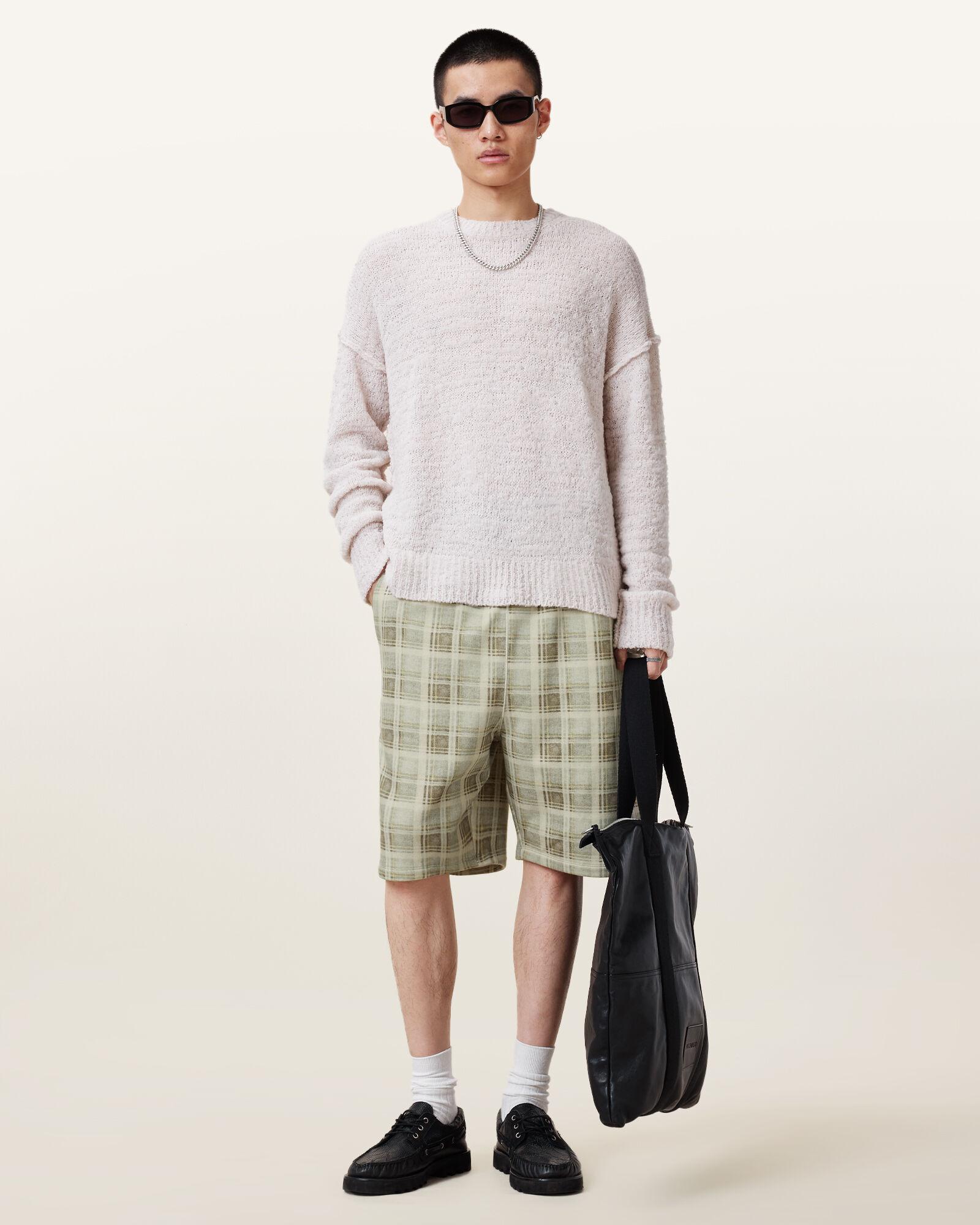 Benji Checked Sweat Shorts by ALLSAINTS