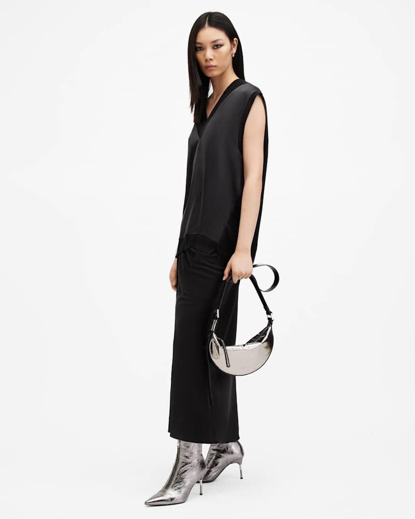 Bern Merino Wool V-Neck Tank Top by ALLSAINTS