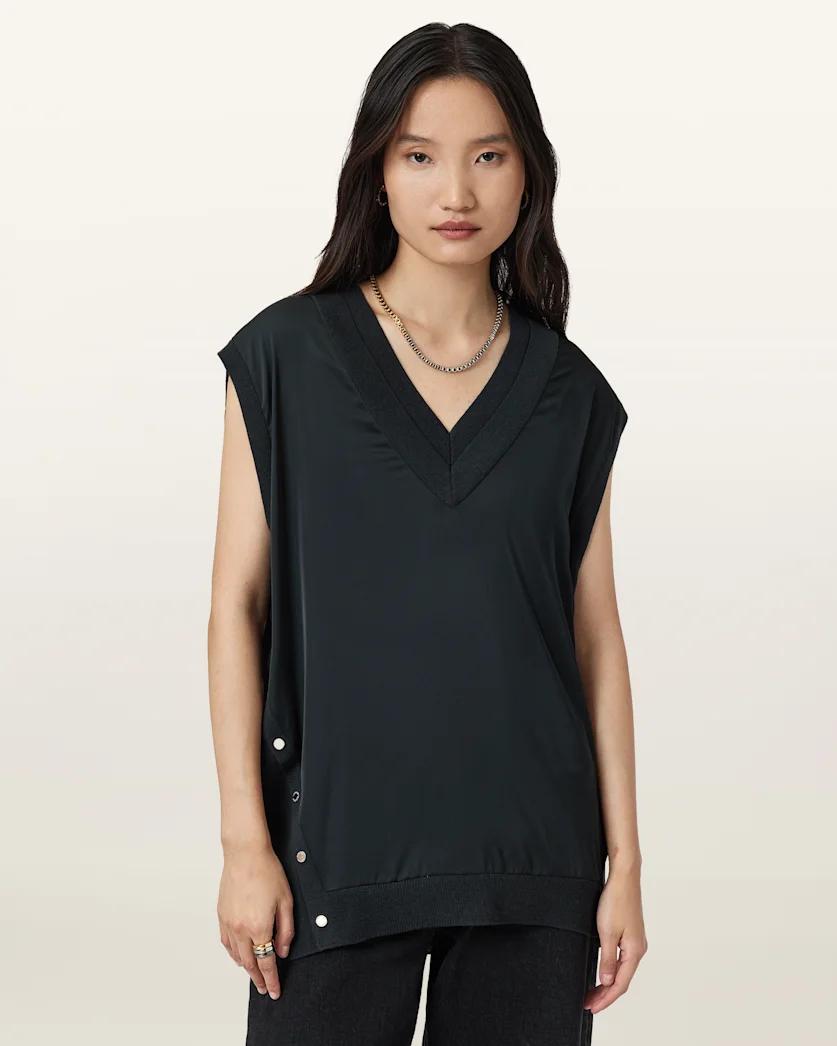 Bern Studded Wool Tank by ALLSAINTS