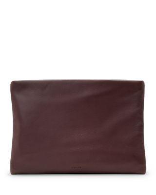 Bettina Leather Clutch by ALLSAINTS