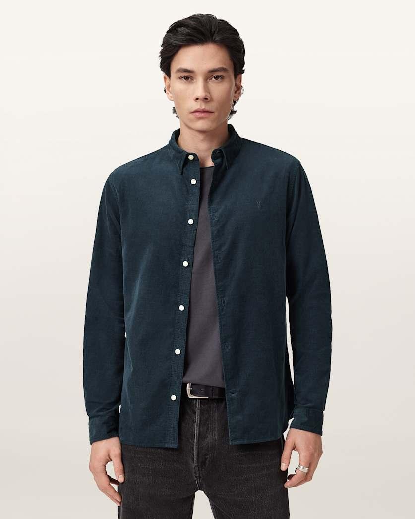 Birchwood Corduroy Ramskull Shirt by ALLSAINTS