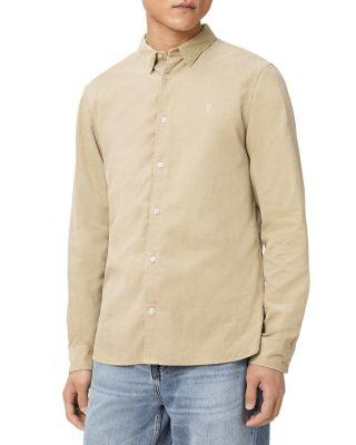Birchwood Slim Fit Long Sleeve Shirt by ALLSAINTS