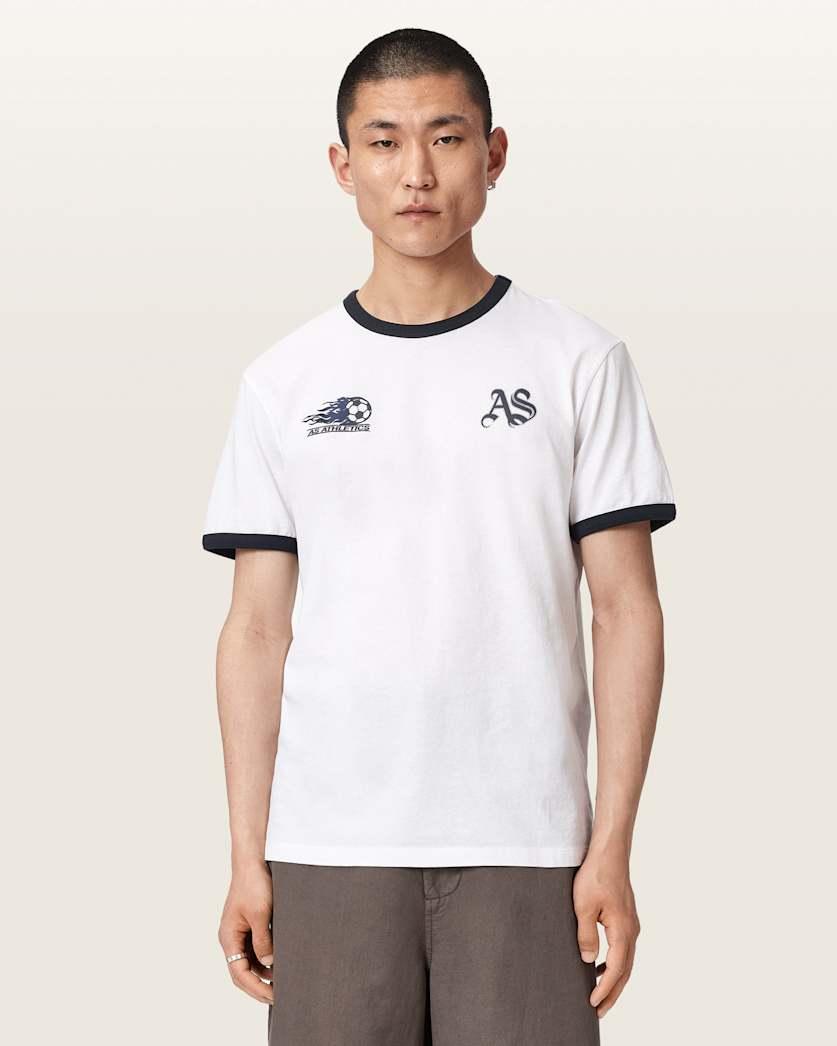 Blighty Short Sleeve Football T-Shirt by ALLSAINTS