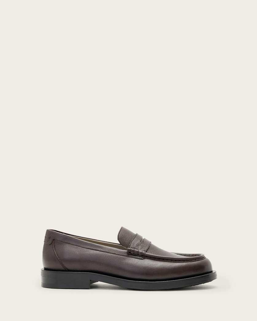 Bloom Leather Loafers by ALLSAINTS