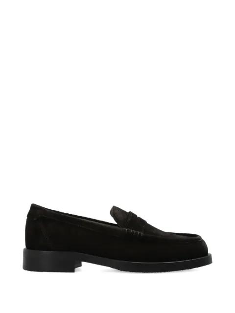 Bloom leather loafers by ALLSAINTS