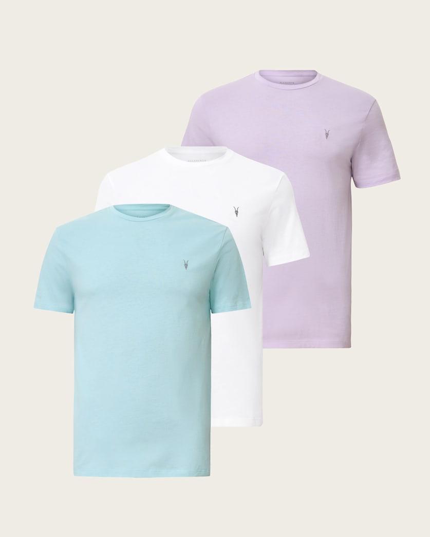 Brace Brushed Cotton T-Shirts 3 Pack by ALLSAINTS