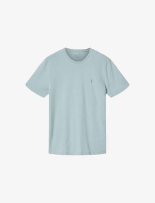 Brace logo-embroidered cotton-jersey T-shirt by ALLSAINTS