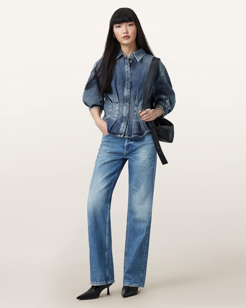 Brooklyn Straight Leg Jeans by ALLSAINTS