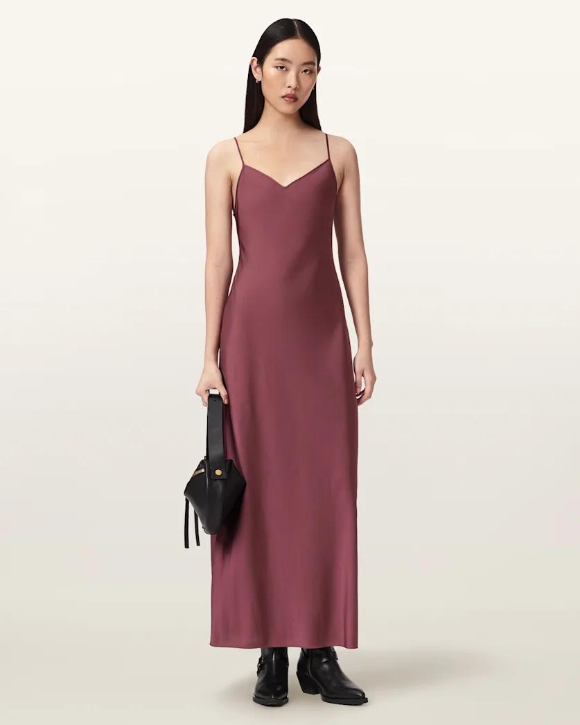 Bryony Maxi Slip Dress by ALLSAINTS