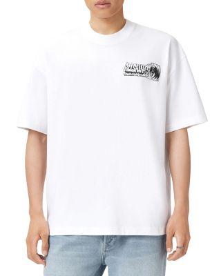 Burnout Short Sleeved Crewneck Tee by ALLSAINTS