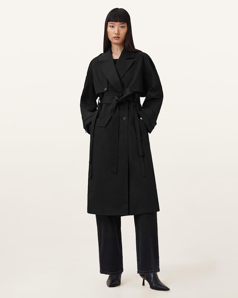 Cadence Relaxed Fit Trench Coat by ALLSAINTS