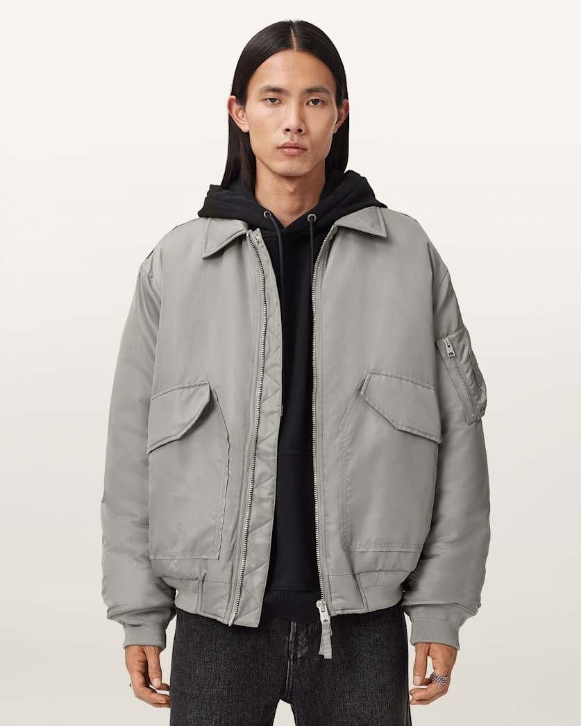 Camber Oversized Bomber Jacket by ALLSAINTS