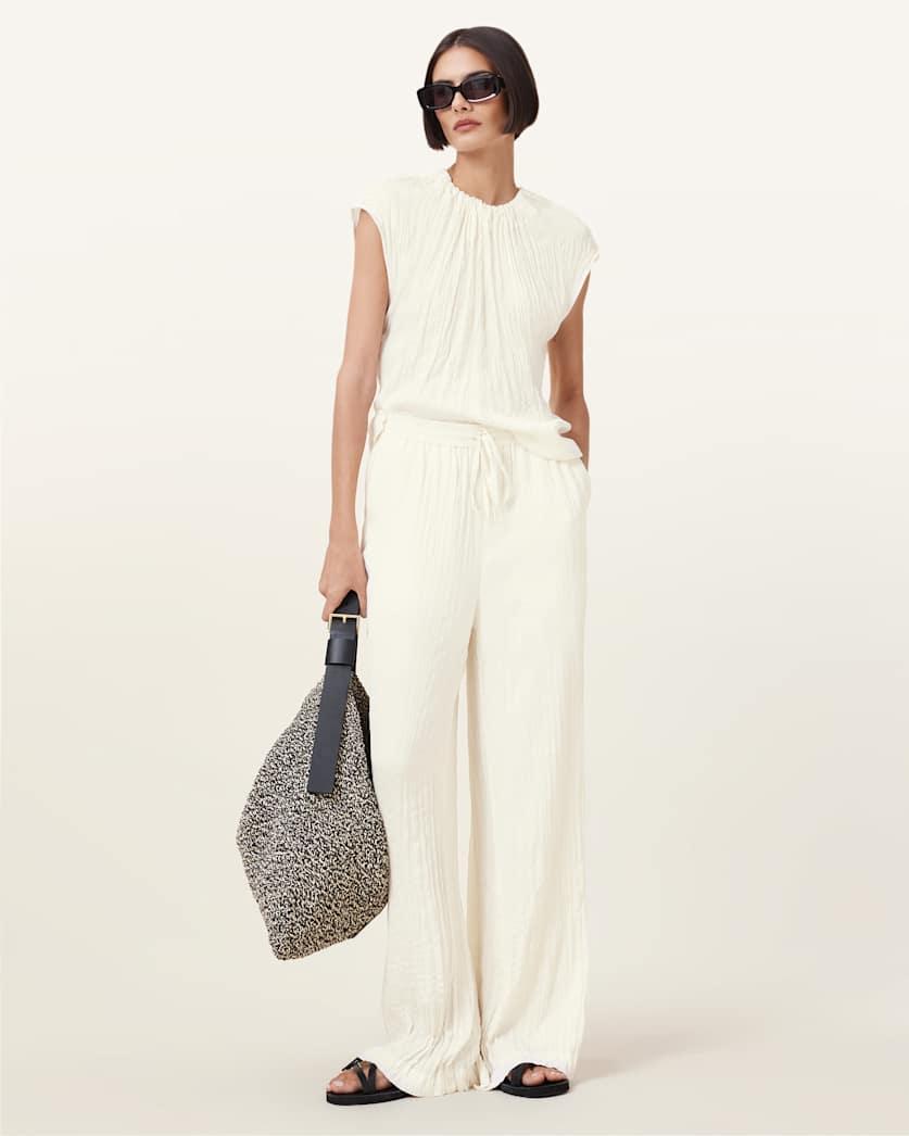 Caramin Crinkle Leg Trousers by ALLSAINTS